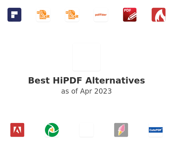 Best HiPDF Alternatives