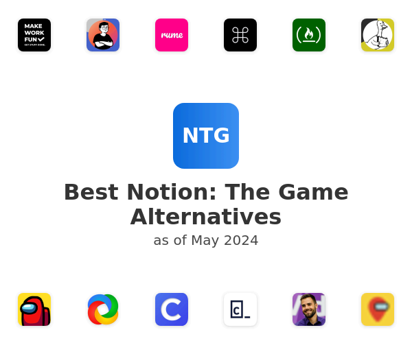 Best Notion: The Game Alternatives