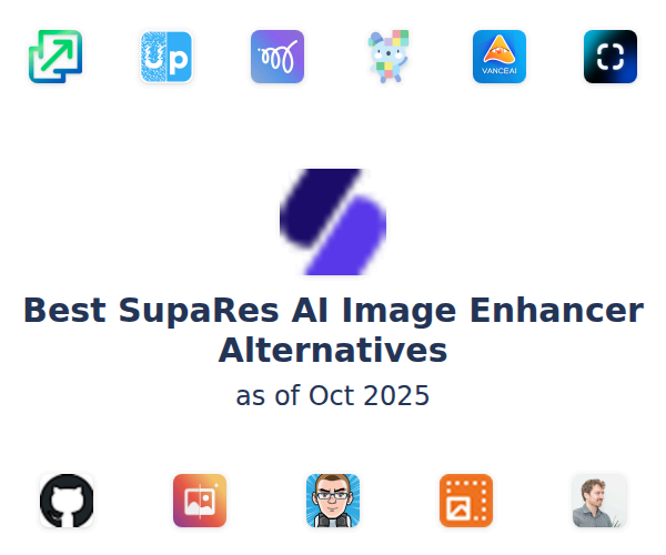 Best SupaRes AI Image Enhancer Alternatives