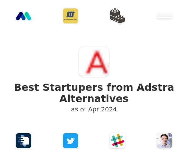 Best Startupers from Adstra Alternatives
