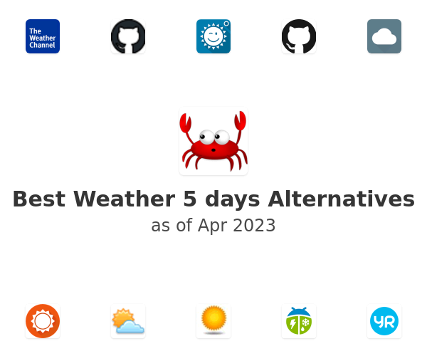 Best Weather 5 days Alternatives