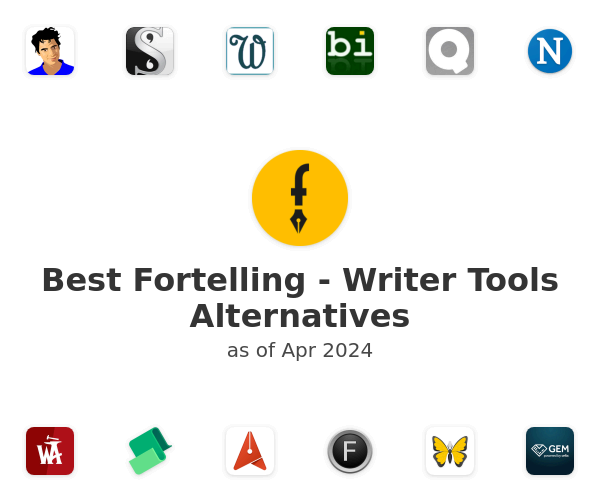 Best Fortelling - Writer Tools Alternatives