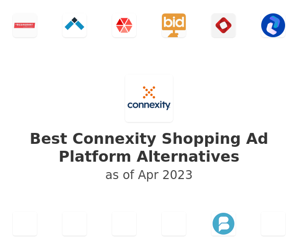 Best Connexity Shopping Ad Platform Alternatives