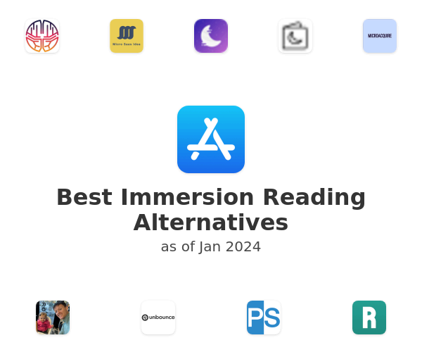 Best Immersion Reading Alternatives