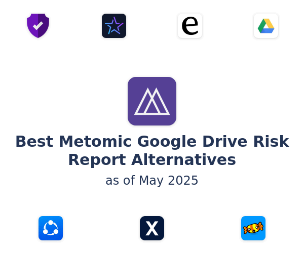 Best Metomic Google Drive Risk Report Alternatives