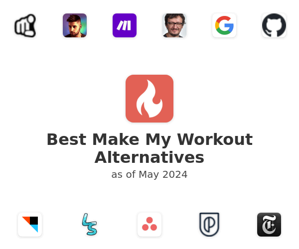 Best Make My Workout Alternatives