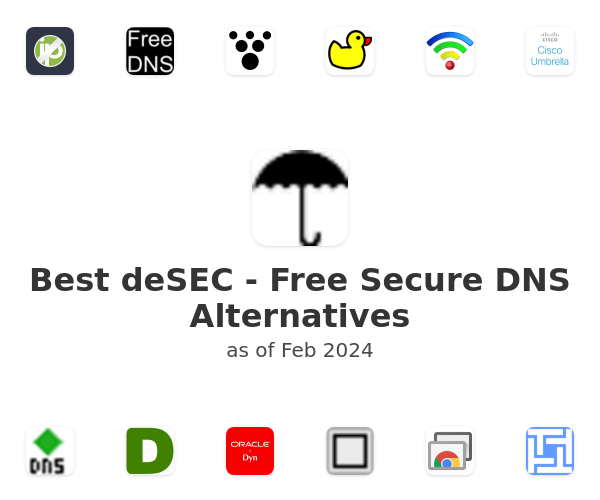 Best deSEC - Free Secure DNS Alternatives