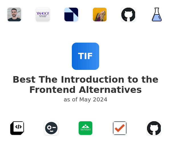 Best The Introduction to the Frontend Alternatives
