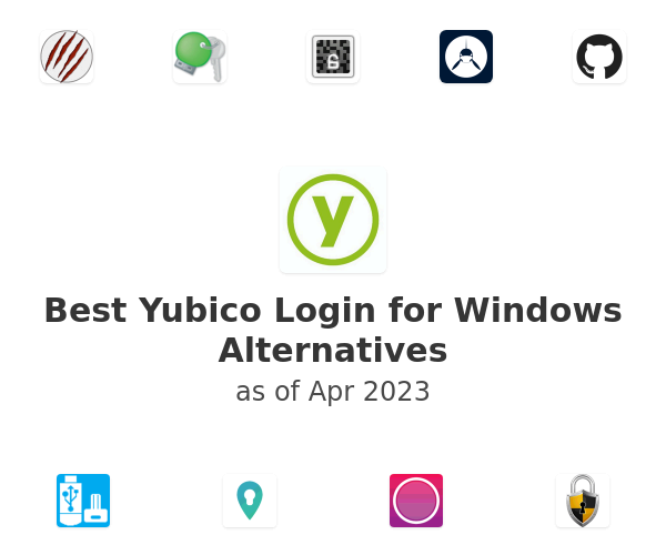 Best Yubico Login for Windows Alternatives