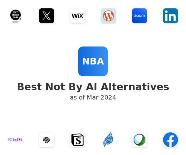 Best Not By AI Alternatives