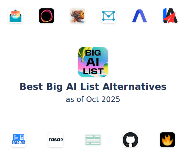 Best Big AI List Alternatives