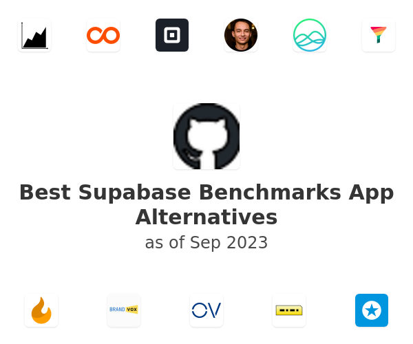 Best Supabase Benchmarks App Alternatives