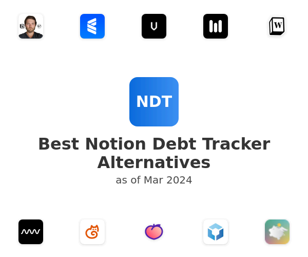 Best Notion Debt Tracker Alternatives