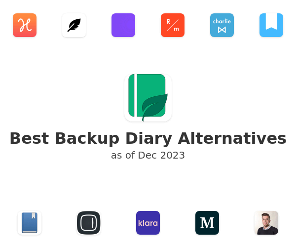 Best Backup Diary Alternatives