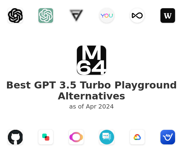 Best GPT 3.5 Turbo Playground Alternatives