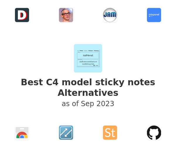 Best C4 model sticky notes Alternatives