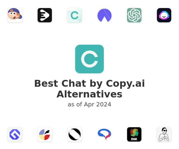 Best Chat by Copy.ai Alternatives