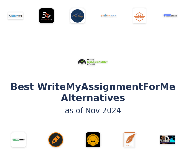 Best WriteMyAssignmentForMe Alternatives