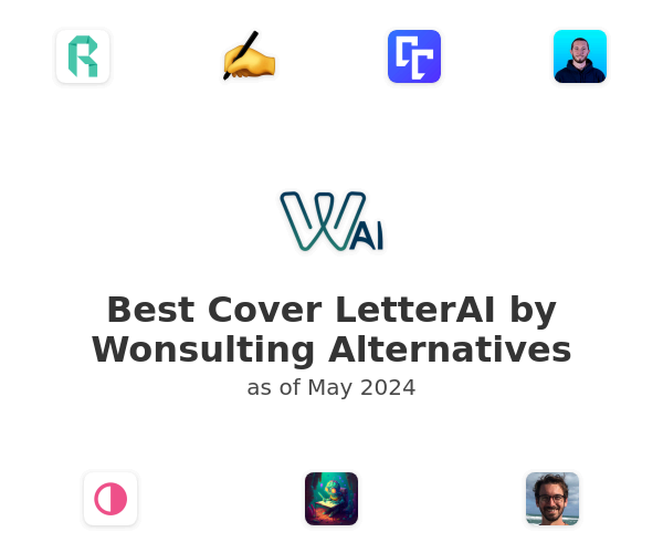 Best Cover LetterAI by Wonsulting Alternatives