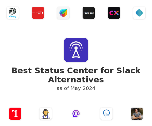Best Status Center for Slack Alternatives