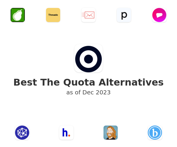 Best The Quota Alternatives