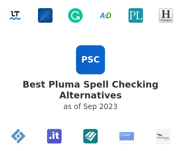 Best Pluma Spell Checking Alternatives