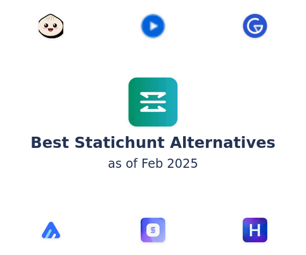 Best Statichunt Alternatives