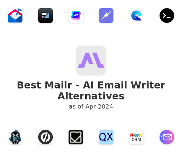 Best Mailr - AI Email Writer Alternatives