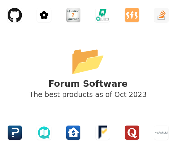 The best Forum products