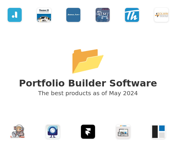 The best Portfolio Builder products