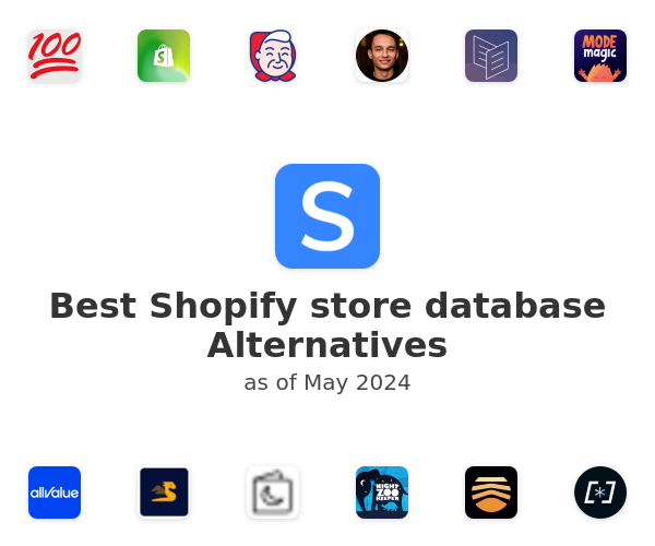 Best Shopify store database Alternatives
