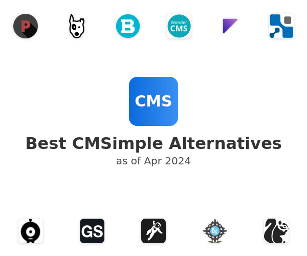 Best CMSimple Alternatives