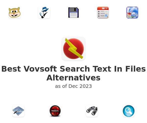Best Vovsoft Search Text In Files Alternatives