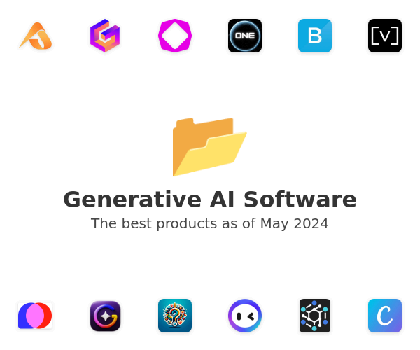 The best Generative AI products