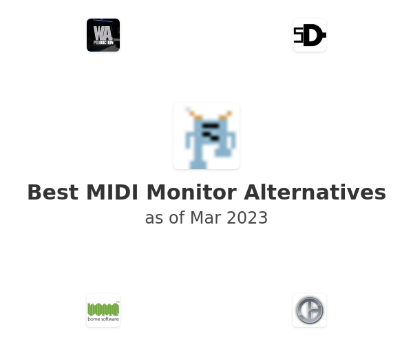 Best MIDI Monitor Alternatives