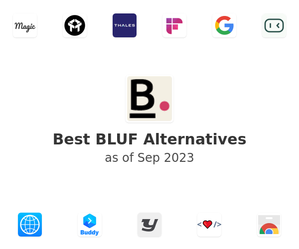 Best BLUF Alternatives
