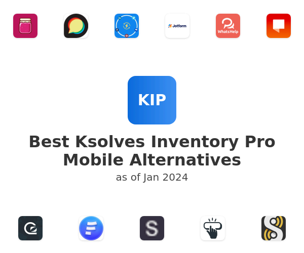 Best Ksolves Inventory Pro Mobile Alternatives