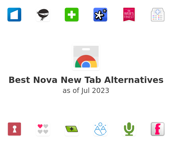 Best Nova New Tab Alternatives