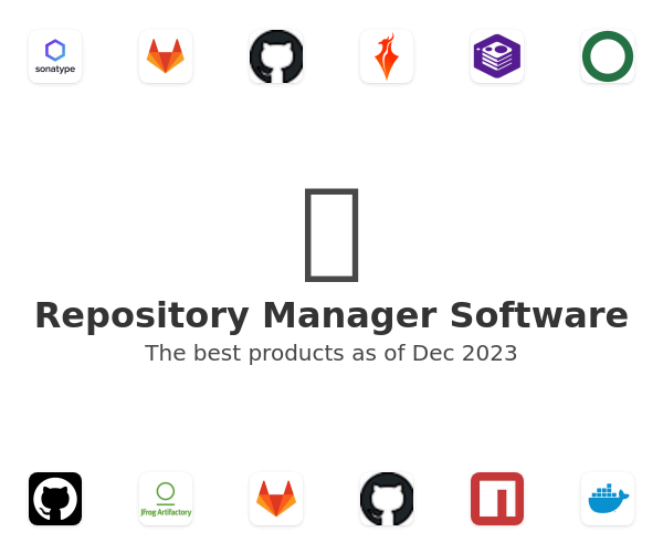 The best Repository Manager products