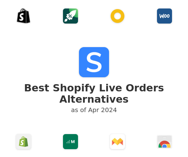 Best Shopify Live Orders Alternatives