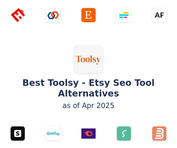 Best Toolsy - Etsy Seo Tool Alternatives