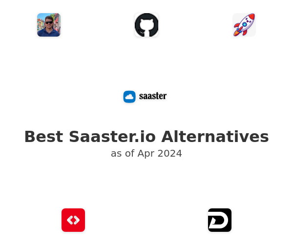 Best Saaster.io Alternatives