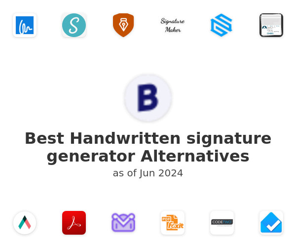 Best Handwritten signature generator Alternatives