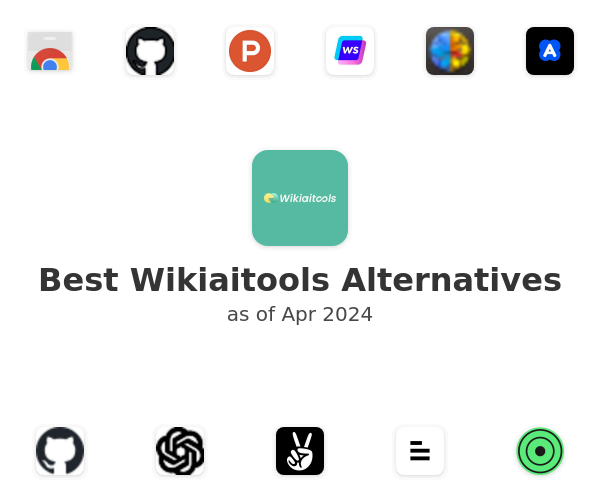 Best Wikiaitools Alternatives