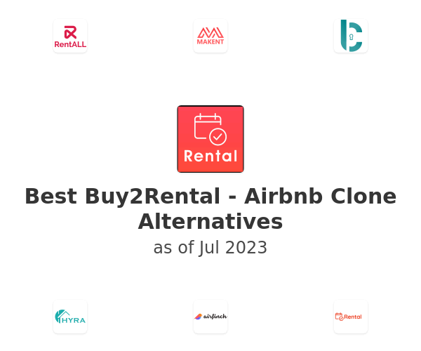 Best Buy2Rental - Airbnb Clone Alternatives