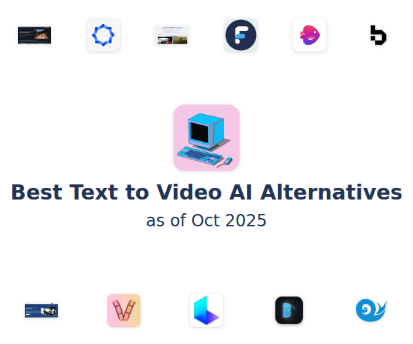 Best Text to Video AI Alternatives