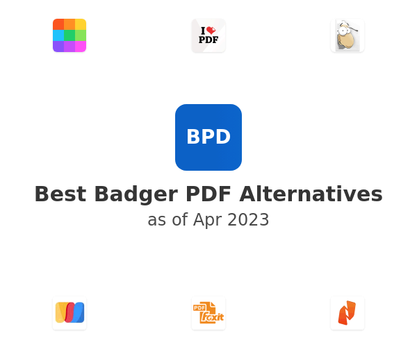 Best Badger PDF Alternatives