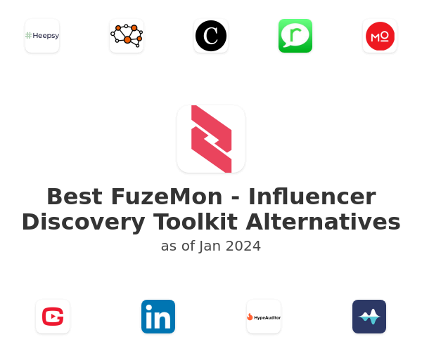Best FuzeMon - Influencer Discovery Toolkit Alternatives