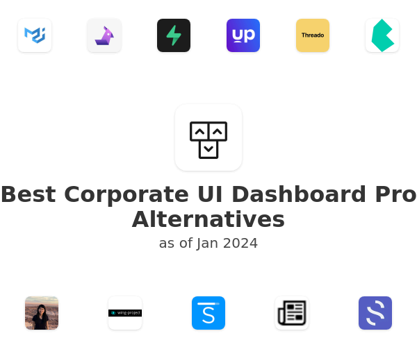 Best Corporate UI Dashboard Pro Alternatives