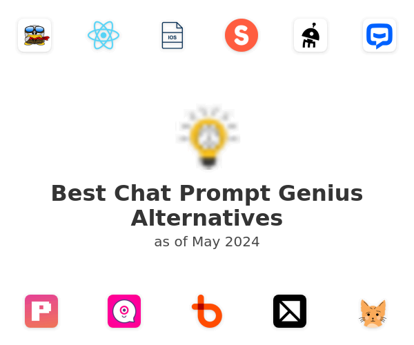Best Chat Prompt Genius Alternatives